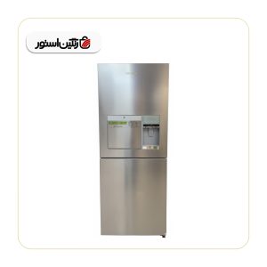 يخچال فريزر اوناکس مدل AKRF-337 نقره‌‌ای