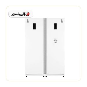 یخچال فریزر دوقلو کلور مدل گلوری 702 سفید
