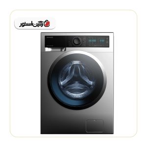 ماشین لباسشویی 9 کیلوگرمی دوو مدل LM-9140S رنگ نقره‌ای