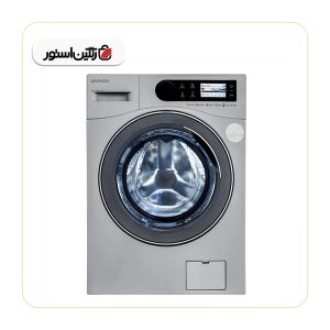 ماشین لباسشویی 9 کیلوگرمی دوو مدل LM1-9170S رنگ نقره‌ای